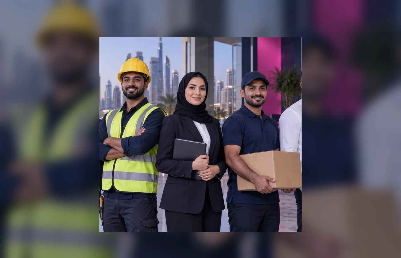Professionals working across multiple industries